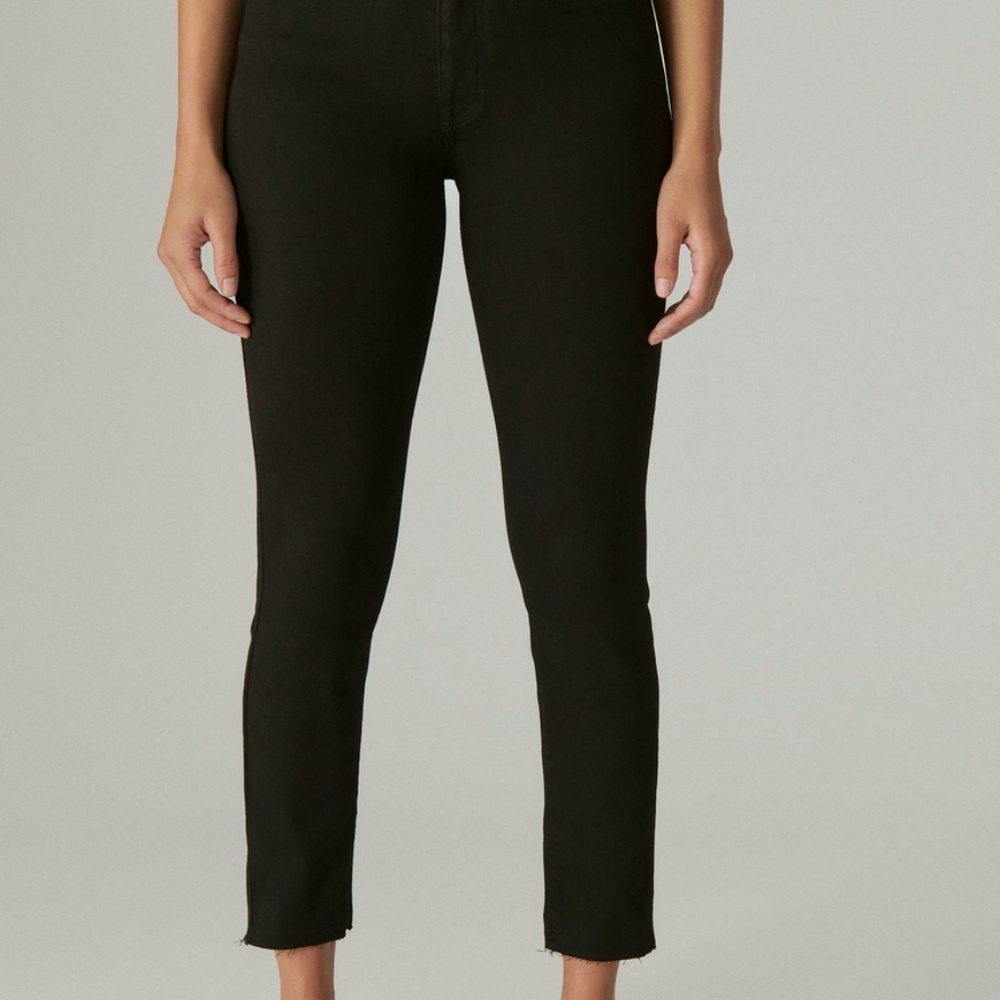 Lucky Brand Black High Rise Skinny Jean "Bridgette"